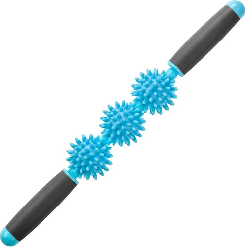 Coolife Fascia Blasting Muscle Roller - Rodillo para masaje muscular, masajeador de celulitis, rodillo para fascia para celulitis y músculos Azul