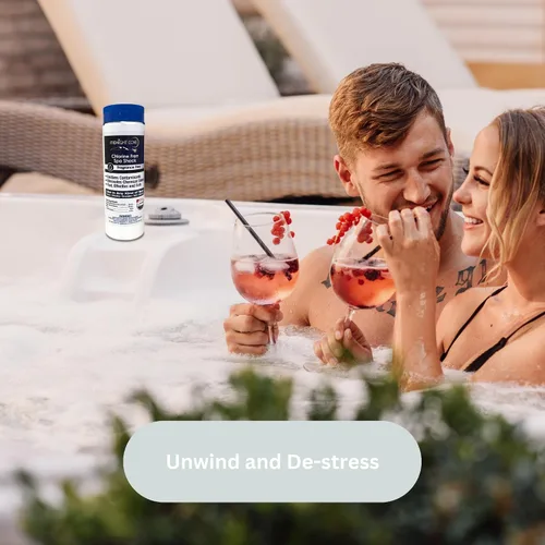 Miniatura 5 de SPA Shock con aroma a lavanda, aromaterapia mejorada con oxígeno para spas y tinas calientes. Disfruta de agua cristalina con una exquisita