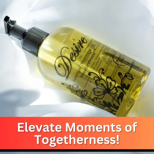Miniatura 7 de Desire - Aceite de masaje sensual para una cita nocturna Perfecto para parejas Aceite corporal hidratante de vainilla Todo natural