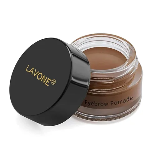 Miniatura 8 de Pomada para cejas - Pomada de cejas impermeable para resultados duraderos, fórmula a prueba de manchas y resistente al sudor, maquillaje natural