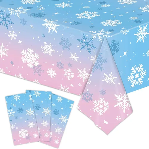 Miniatura 8 de BokingOne 3-Pack 54"x108" American Flag Plastic Tablecloth – Stars & Stripes Design, Disposable for 4th of July, Independence Day, Memorial Day, Rojo