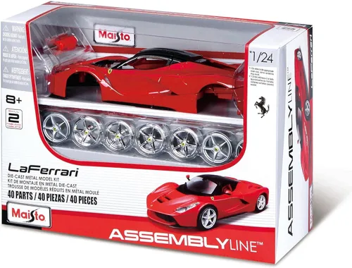 Miniatura 2 de Maisto 1:24 Línea de montaje LaFerrari Vehículo fundido a troquel