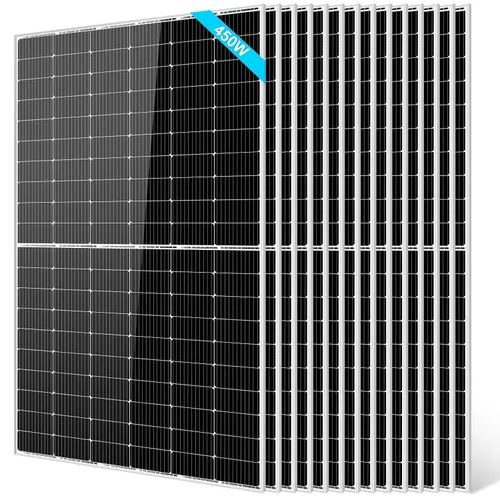 Miniatura 17 de SUNGOLDPOWER UL61730 - Panel solar de 450 W, 8 unidades, monocristalino, célula de clase A, rígido, alta eficiencia, carga de 12 V/24 V/48 V