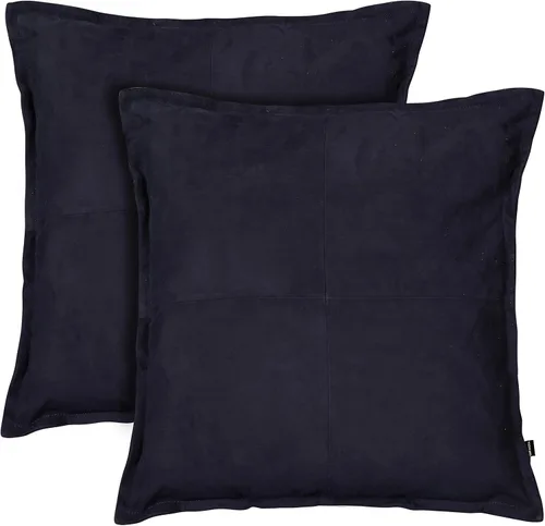 Miniatura 24 de Funda de almohada de piel de cordero – Funda de cojín decorativa para sofá – Fundas para sala de estar y dormitorio, 22 x 22 pulgadas – Paquete de 2