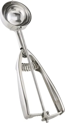 Miniatura 16 de cuchara profesional de acero inoxidable 18/8 tamaño mediano para galletas, Tamaño 40