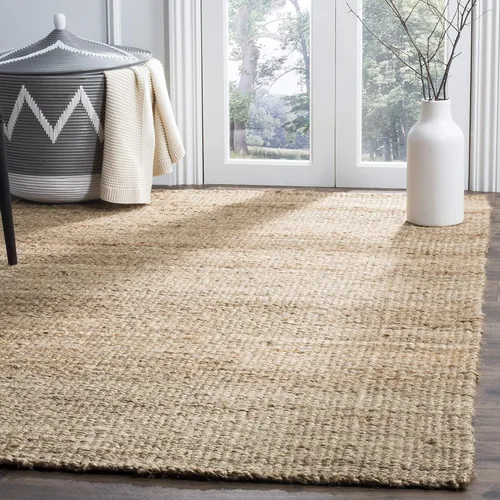Miniatura 8 de SAFAVIEH Natural Fiber Collection - Alfombra decorativa de 2 x 3 pies, natural, hecho a mano, ideal para zonas de alto tráfico en entrada, sala