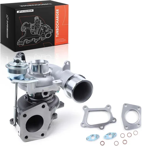 Miniatura 10 de A-Premium K0422-582 Kit completo de turbocompresor Turbo, con actuador de Wastegate y junta, compatible con Mazda 3 2007-2013, 6 2006-2007, CX-7