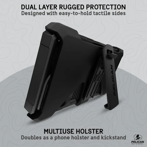 Miniatura 8 de Pelican Shield - Funda para Apple iPhone 15 Pro Max de 6.7 pulgadas, compatible con MagSafe, protección contra caídas MIL-STD de 21 pies, fundas