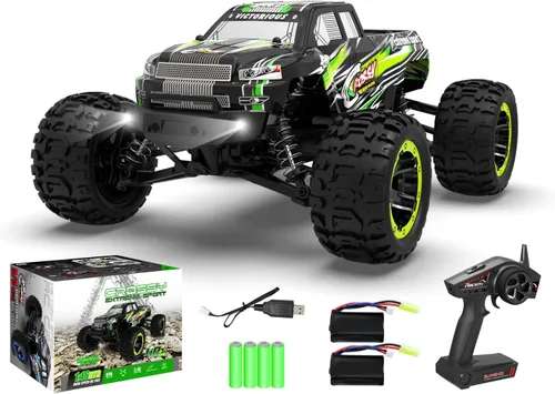 RACENT Camión RC 1:16 4x4 Todo Terreno Coche RC de Alta Velocidad 40KPH Control Remoto para Adultos