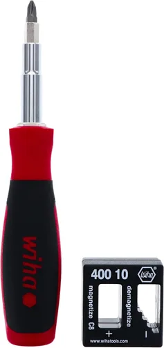 Miniatura 2 de Wiha 77891 11inOne Multi-Driver con mango SoftFinish y 40010 magnetizador desmagnetizador
