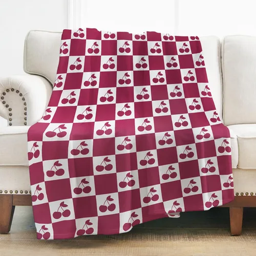 Miniatura 14 de Levens Manta de llama de 60 x 50 pulgadas, regalo de mamá llama para mujeres y niñas, bonita manta de alpaca con cactus y llamas, decoración