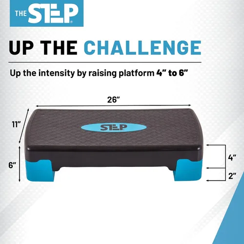 Miniatura 3 de The Step Aerobic Platforms for Home Workout Steppers for Exercise