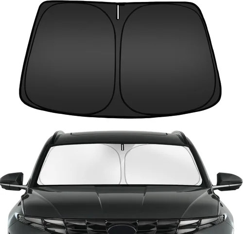 Miniatura 41 de ARISMOTOR - Parasol plegable para parabrisas para Honda Civic 11.ª generación 2022-2025 2026, protector de visera de sol personalizado para ventana