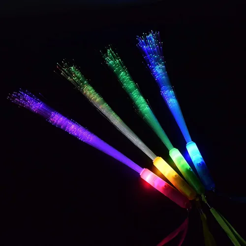 Miniatura 5 de Varitas luminosas a granel, 72 varitas de luz LED con 3 modos de colores, que brillan en la oscuridad, suministros de fiesta para bodas, raves
