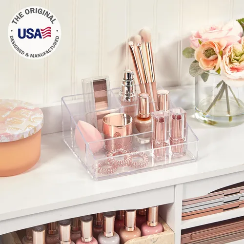 Miniatura 2 de Organizador de maquillajes de plástico de calidad premium.