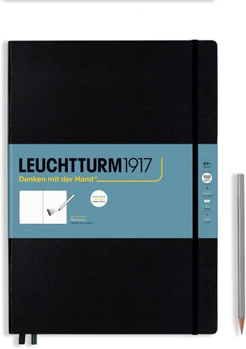 Miniatura 5 de Leuchtturm1917 - Cuaderno mediano de tapa dura para bocetos (negro) - 112 páginas de papel de 150 g/m²