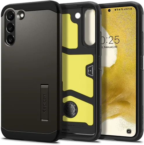 Miniatura 8 de Spigen Tough Armor diseñado para Galaxy S22 Case (2022) - Negro