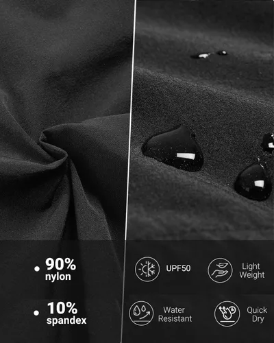 Miniatura 6 de Holipick Pantalones cargo de senderismo para mujer, ligeros, de secado rápido, impermeables, para exteriores, campamento, viajes, golf