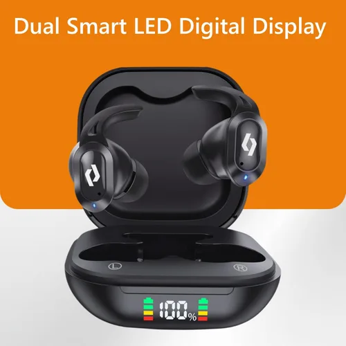 Miniatura 4 de Auriculares Bluetooth inalámbricos auriculares inalámbricos estuche de carga inalámbrica Auriculares impermeables Micrófono integrado Bass 64H