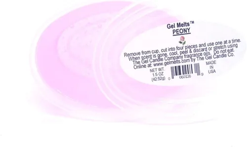 Miniatura 3 de Peel, MELT and Enjoy - Gel con aroma floral perfumado a peonía para calentadores y quemadores