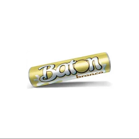 Miniatura 2 de Garoto - Baton - Barra de Chocolate Cilindro Blanco - 16.93 Oz (PACK DE 30) Barras Cilíndricass de Chocolate Branco 30x16g - 16.93 oz