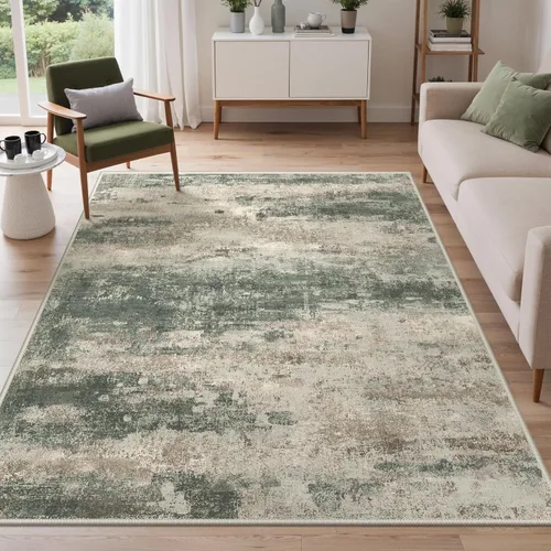 Miniatura 41 de GENIMO Alfombra antideslizante de 2 x 6 pies, lavable para pasillos de cocina, alfombras de cocina modernas abstractas, alfombra ligera de pelo bajo