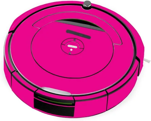 Miniatura 6 de MightySkins Skin compatible con iRobot Roomba 690 Robot Vacuum - Azul claro sólido Cubierta protectora de vinilo duradera y única Fácil