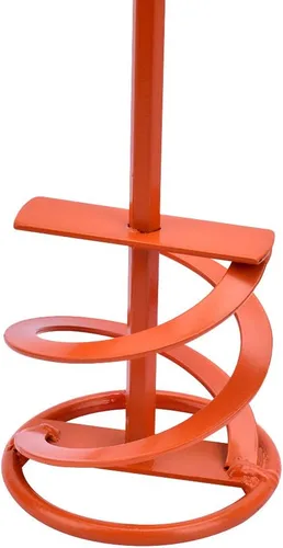 Miniatura 4 de Mezclador de Pintura y Mortero 16" L, 3" Diá Compuesto, Sellador, Lechada, Thinset, Yeso, Barro, Paleta Mezcladora de Cemento -Accesorio