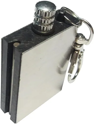 Miniatura 3 de 10 piezas de emergencia senderismo supervivencia camping fuego arranque pedernal metal fósforo encendedor caja de fósforos de fuego para acampar al
