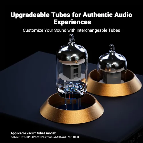 Miniatura 3 de Fosi Audio Box X2 Preamplificador de Fono, Mini Preamplificador de Audio Estéreo Hi-Fi con Engranaje de Ganancia, Preamplificador para Tocadiscos MM