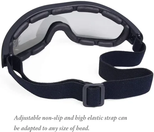 Miniatura 8 de Gafas de protección UV para exteriores, gafas de sol militares, gafas tácticas Colorido