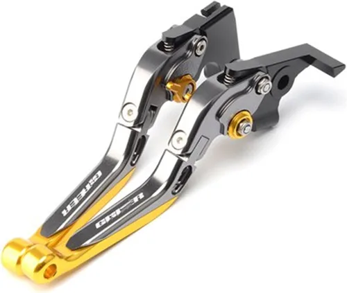 Miniatura 13 de Para Suzuki para GIXXER 250 SF 250SF 150 125 2020 2023 Accesorios de moto CNC ajustable palancas de freno de embrague plegables (color : negro)