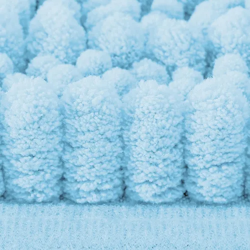 Miniatura 72 de Smiry Alfombras de Baño 24x16 pulgadas, Alfombras de Baño de Chenilla Extra Suaves y Absorbentes, Respaldo de Goma Antideslizante, Lavable a Máquina