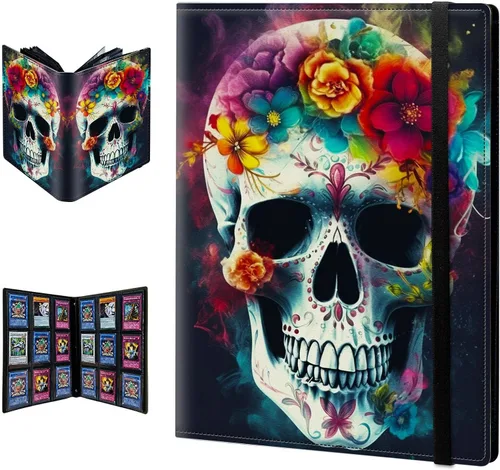 Miniatura 41 de Carpeta para tarjetas de intercambio, 9 bolsillos para tarjetas intercambiables, 360 bolsillos de doble cara, funda para tarjetas
