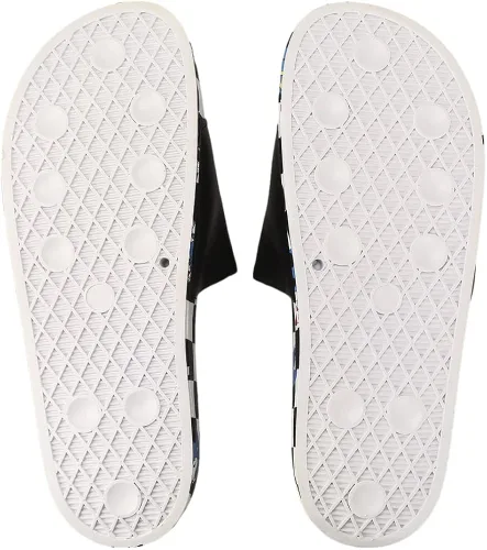 Miniatura 4 de Sonic The Hedgehog Sonic Dash - Sandalias a cuadros para hombre en blanco y negro