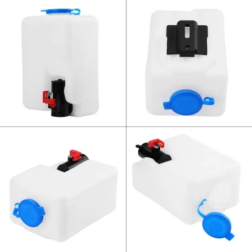 Miniatura 2 de Tanque de lavarropa, botella de lavado de parabrisas, kit de botella universal para lavaparabrisas bomba bomba tanque de botella herramientas