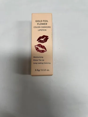 Miniatura 7 de 2 lápices labiales de gelatina de flores de cristal, lápiz labial transparente con flor en el interior, bálsamo labial teñido que cambia