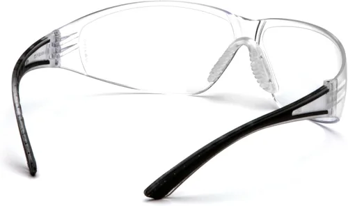 Miniatura 4 de Pyramex Cortez - Gafas de seguridad, lentes de espejo para interiores y exteriores, con patillas negras