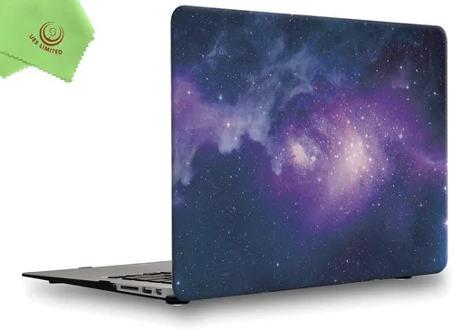 Miniatura 9 de Carcasa para MacBook Air de 13 pulgadas, UESWILL, carcasa rígida mate de tacto suave para MacBook Air de 13 pulgadas (Modelo A1466 / A1369) de Negro