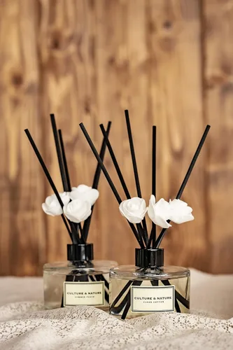 Miniatura 4 de Culture & Nature - Difusor de varillas de 6.7 onzas líquidas - Flores de abril