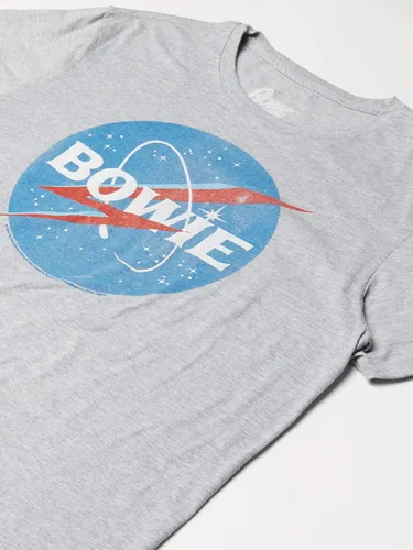Miniatura 2 de Liquid Blue David Bowie's in Space Logo - Camiseta de manga corta
