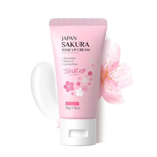Miniatura 10 de Crema hidratante facial para tonificar, Sakura Essence Glow Crema hidratante facial de 1.06 onzas líquidas, piel seca y suave, ligera, nutritiva
