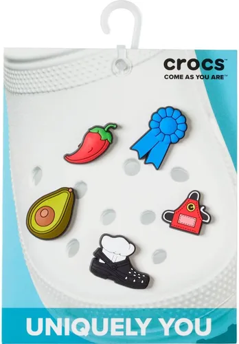 Miniatura 2 de Adornos para crocs de la marca Jibbitz, 5 por paquete, temática de comida