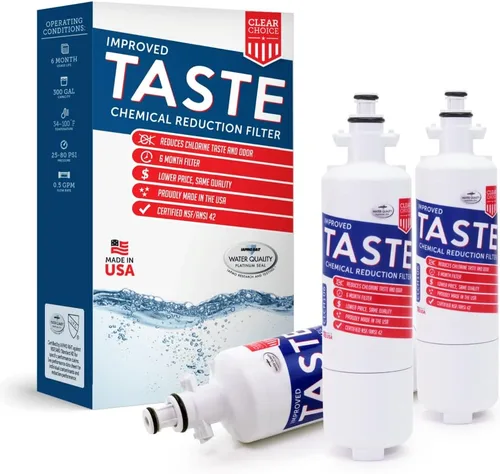Miniatura 7 de Clear Choice Filtro de sabor de repuesto para filtro LG LT700P ADQ36006101-S compatible con EFF-6032A WF700 WFC2401 WLF-01 Filtro de agua