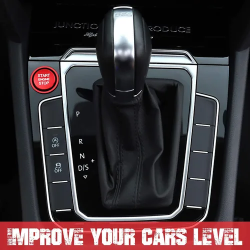 Miniatura 7 de Cubierta decorativa para botón de arranque del motor de automóvil, anillo y moldura para Audi A4L/A5/A6L/A7/A8/Q3/Q5/Q7, aleación de aluminio