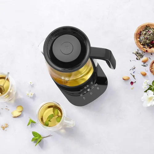 Miniatura 5 de Tetera de vidrio ZWILLING Enfinigy, tetera de té, color negro