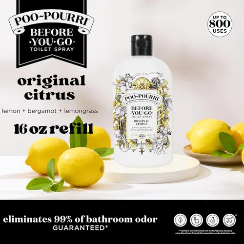 Miniatura 2 de Poo-Pourri - Espray para inodoro Before-You-Go, botella de repuesto, fragancia Original