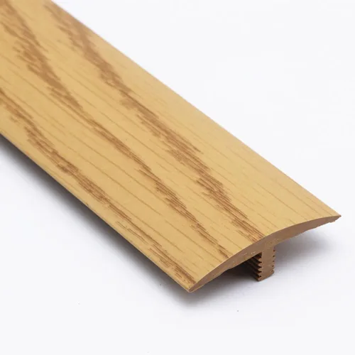 Miniatura 16 de KADEUX Tira de umbral para puertas de 1.6 pulgadas de ancho, tiras de PVC moldeadas en T, reductor de umbral autoadhesivo, tira de unión de piso