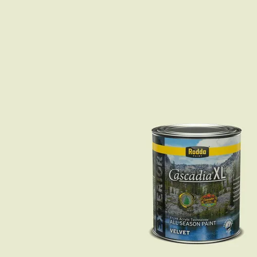 Miniatura 166 de Rodda Paint CASCADIA XL Pintura e imprimación satinada exterior en uno, cuarto de galón, resistencia industrial