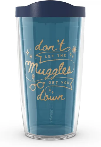 Tervis Harry Potter No Dejes Que Los Muggles Te Derroten Vaso Aislado de Pared Doble Hecho en Estados Unidos Para Viajar Mantiene Las Bebidas Frías